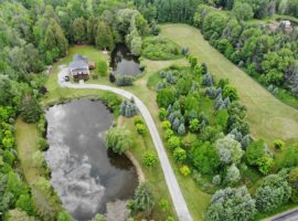 SOLD - Private Family Home on 10 Acres in West Uxbridge