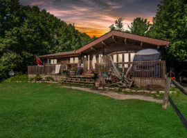 SOLD - Log Home at Wagners Lake